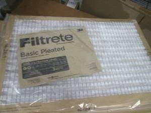 lot 195 image: 6- 3M Filtrete 16x24x1 inch Filters...