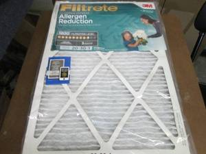 lot 203 image: 3- 3M Filtrete 20x30x1 inch Filters...