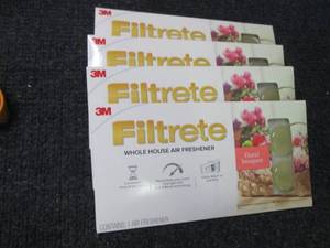 lot 212 image: 4- 3M Filtrete Floral Bouquet Whole...