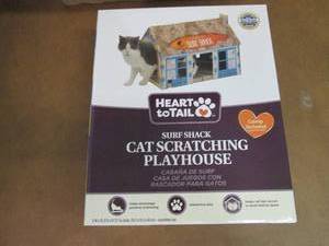 lot 245 image: Heart to Tail Cat Scratching Playho...