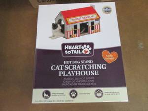 lot 247 image: Heart to Tail Cat Scratching Playho...