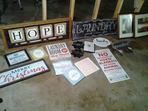 lot 307 image: Large Lot of Signage See Photos...
