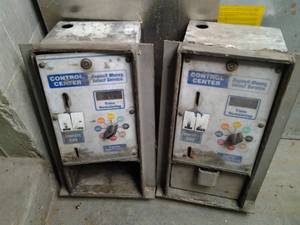 lot 310 image: (2) Coin Operated Control Centers ...