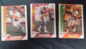 lot 23 image: 1991 Pacific Football Cards (see ph...