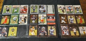 lot 30 image: 3 pages of rookies (see photo)...