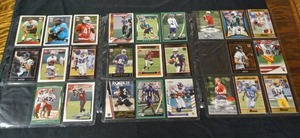 lot 31 image: 3 pages of rookies (see photos)...