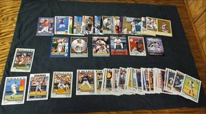 lot 54 image: 2003 Topps and Random Baseball Card...