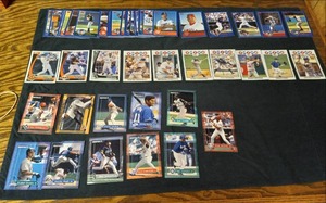 lot 56 image: 2000 Fleer, 2002 Topps, and 2008 To...