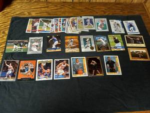 lot 62 image: Random 2000s Basketball and Baseba...