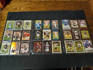lot 33 image: 3 pages of rookies (see photos)...