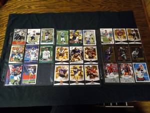 lot 34 image: 3 pages of rookies (see photos)...
