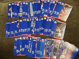 lot 203 image: 1991 Fleer NBA Basketball Card Vari...