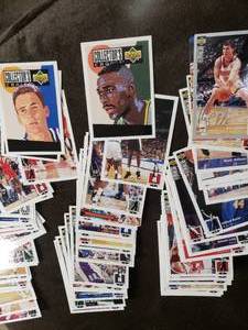 lot 209 image: 1994 Assorted Upper Deck NBA Basket...