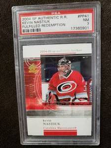 lot 224 image: 2004-2005 SP Authentic Hockey R.R. ...
