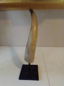 lot 153 image: Horn On a Pedestal