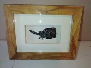 lot 157 image: Signed & Framed Mike Bucha Sculpture