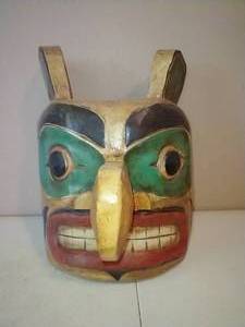 lot 166 image: Indonesian Wooden Mask