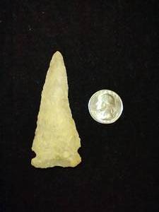 lot 189 image: Beautiful Native American Arrowhead