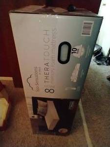 lot 194 image: NEW Memory Foam Twin Mattress