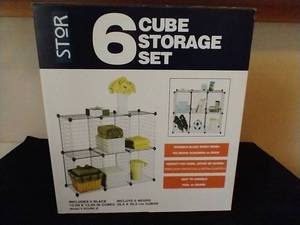lot 230 image: 6 Cube Storage Set
