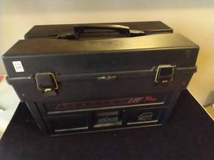 lot 239 image: Plano Tackle Box Filled With Art Supplies