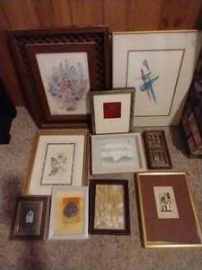 lot 242 image: Unique Art Lot