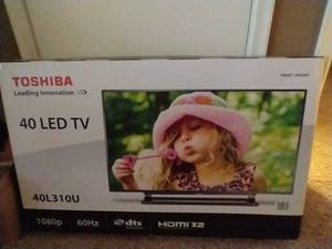 lot 280 image: Brand New 40 Toshiba LED TV