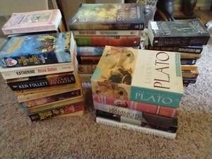 lot 286 image: Box Full of Books
