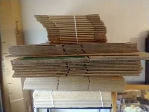 lot 293 image: Stack of PackingShipping Boxes