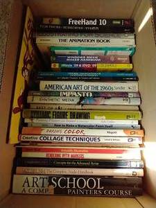 lot 315 image: Box of Art Books