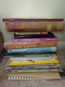 lot 328 image: Miscellaneous Stack of Books and Magazines