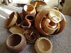 lot 329 image: Huge Lot of Baskets