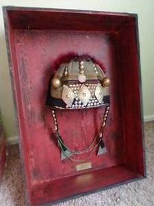 lot 334 image: Framed Thai Hill Tribe Cap