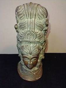lot 335 image: Metal Asian Statue