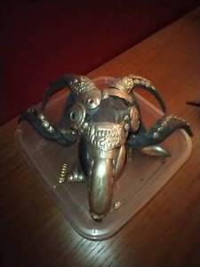 lot 342 image: Decorated Ceremonial Goat Head
