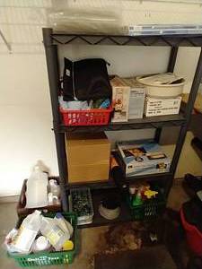 lot 425 image: Shelf Unit and All Contents