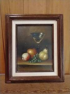 lot 436 image: 8x10 Original Oil Painting