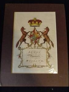 lot 452 image: Hand Colored Engraving from 1769