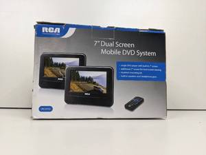 lot 12 image: RCA 7 Dual Screen DVD Player NEW In Box
