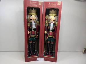 lot 23 image: 2 32 NutcrackersNEW In Boxes