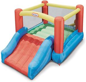 lot 52 image: Little Tikes 4-In-1 Bouncer and SlideNEW In Box $200 Value
