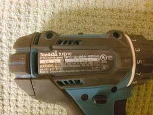 Makita keyless chuck drill