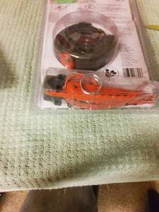 Ryobi reel easy plus 2 in 1 pivoting fixed line and bladed head
