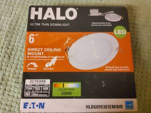 3pk  Halo recess lights