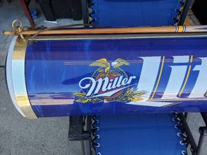 Miller light Pool Table Light