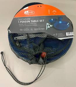 lot 71 image: Camping 1-Person Dinner Set