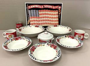 lot 2 image: Vintage Campbells Soup Collectables Set