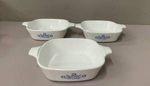 lot 13 image: Pyrex Corning Wear Cookware Lot