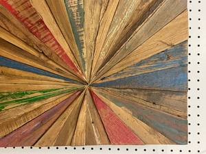 lot 16 image: Abstract Wooden Decorative Wall Art 