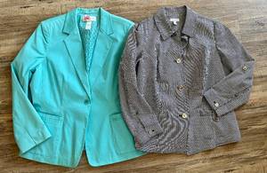 lot 68 image: Lot of 5 Womens Blazer Jackets Size 16 1X